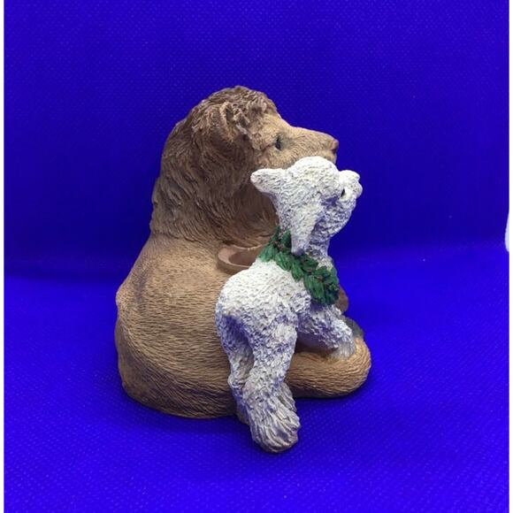 United Design Lion and Lamb Candle Holder Figurine - Picture 5 of 6